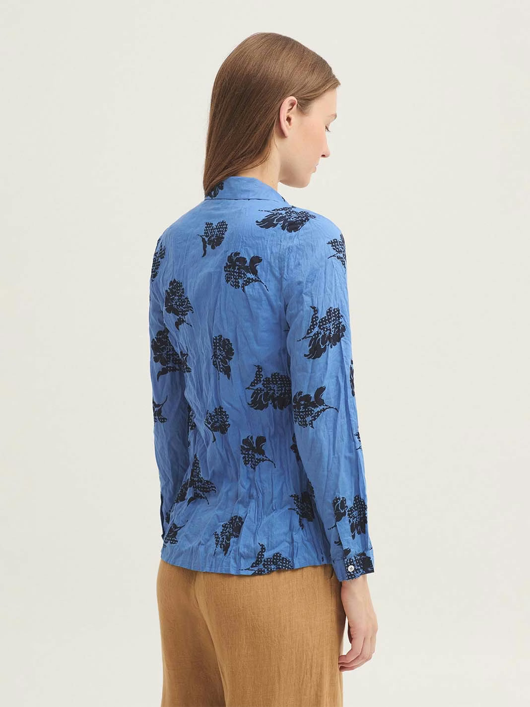 Camisa Basica 99 Dots And Flowers