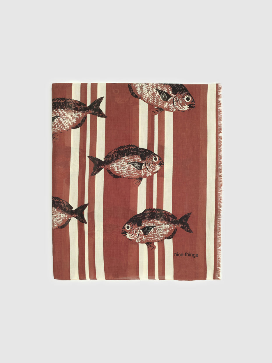 Pareo Big Fish Print