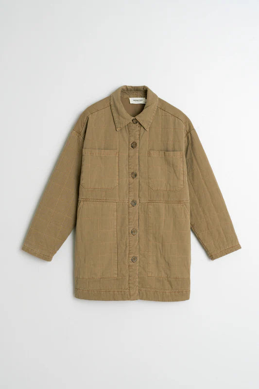 Abrigo Cuadros Acolchado