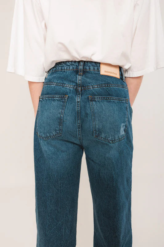 PANTALÓN DENIM LAVADO