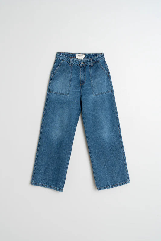 PANTALÓN DENIM LAVADO