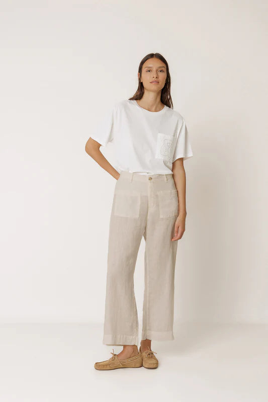 Pantalon Fluido Lino