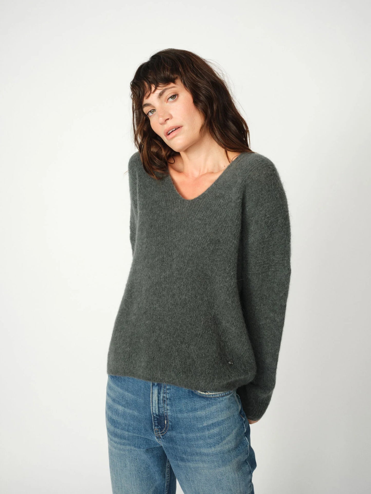 Jersey MMThora V-Neck Knit