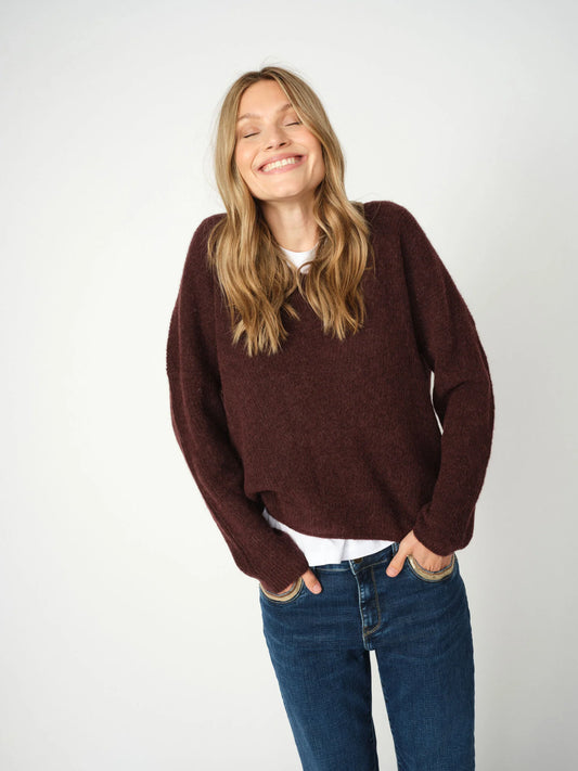Jersey MMThora V-Neck Knit