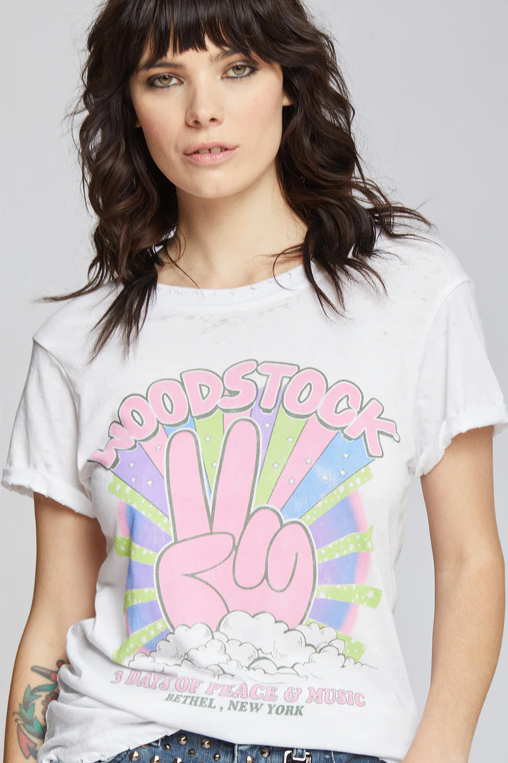 Camiseta Woodstock 3 Days Of Peace