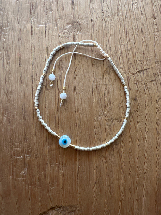 PULSERA ACERO OJO