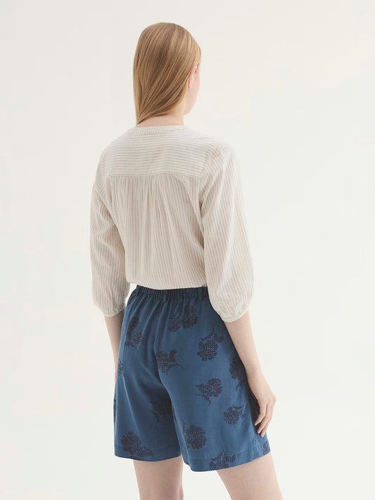 Bermuda Dots y Flowers Print
