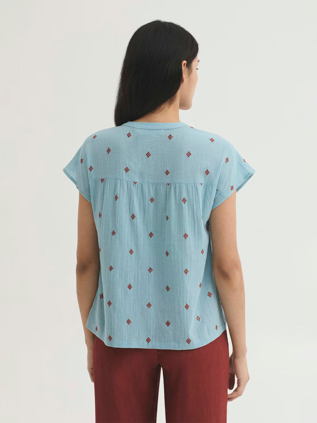 Blusa con Bordado Diamond