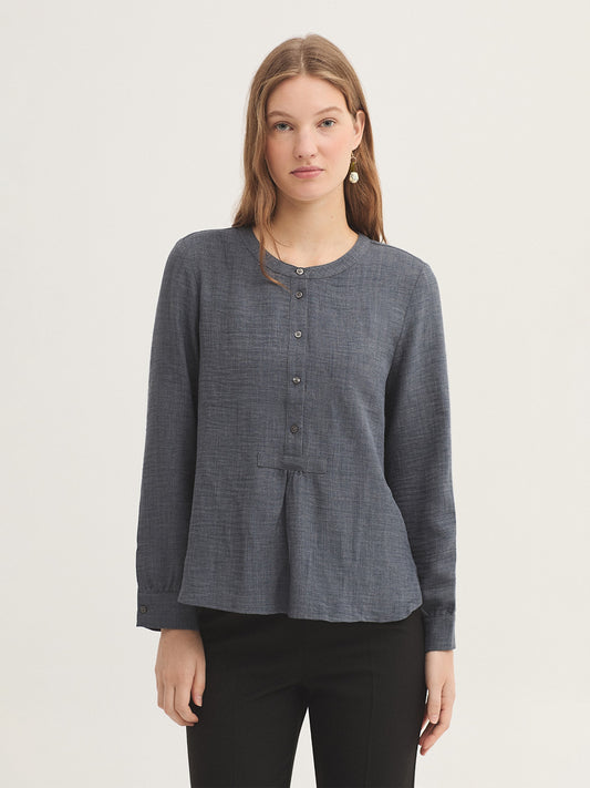 CAMISA TEJIDO MELANGE