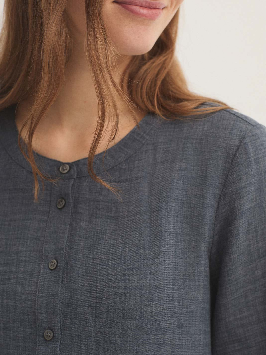 CAMISA TEJIDO MELANGE