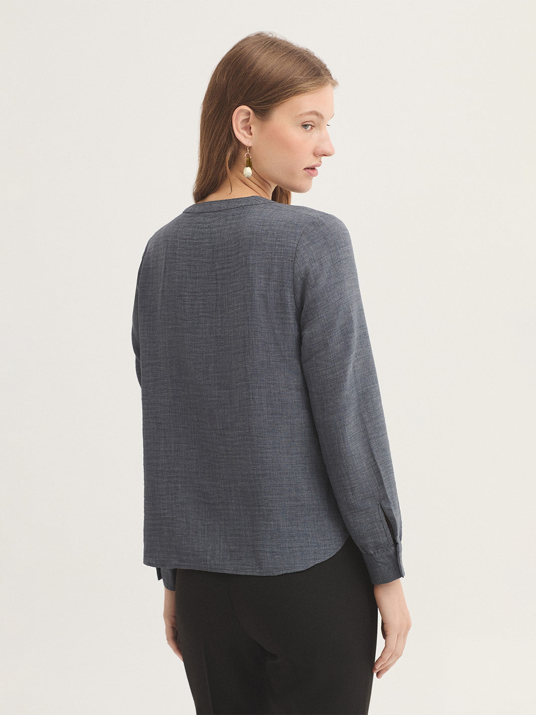 CAMISA TEJIDO MELANGE