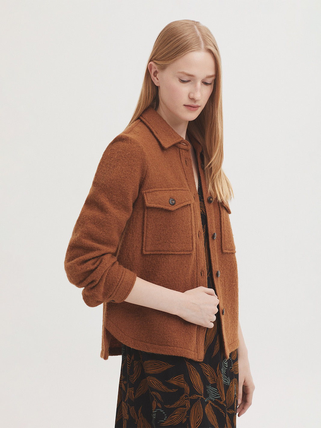 CHAQUETA LANA 100%
