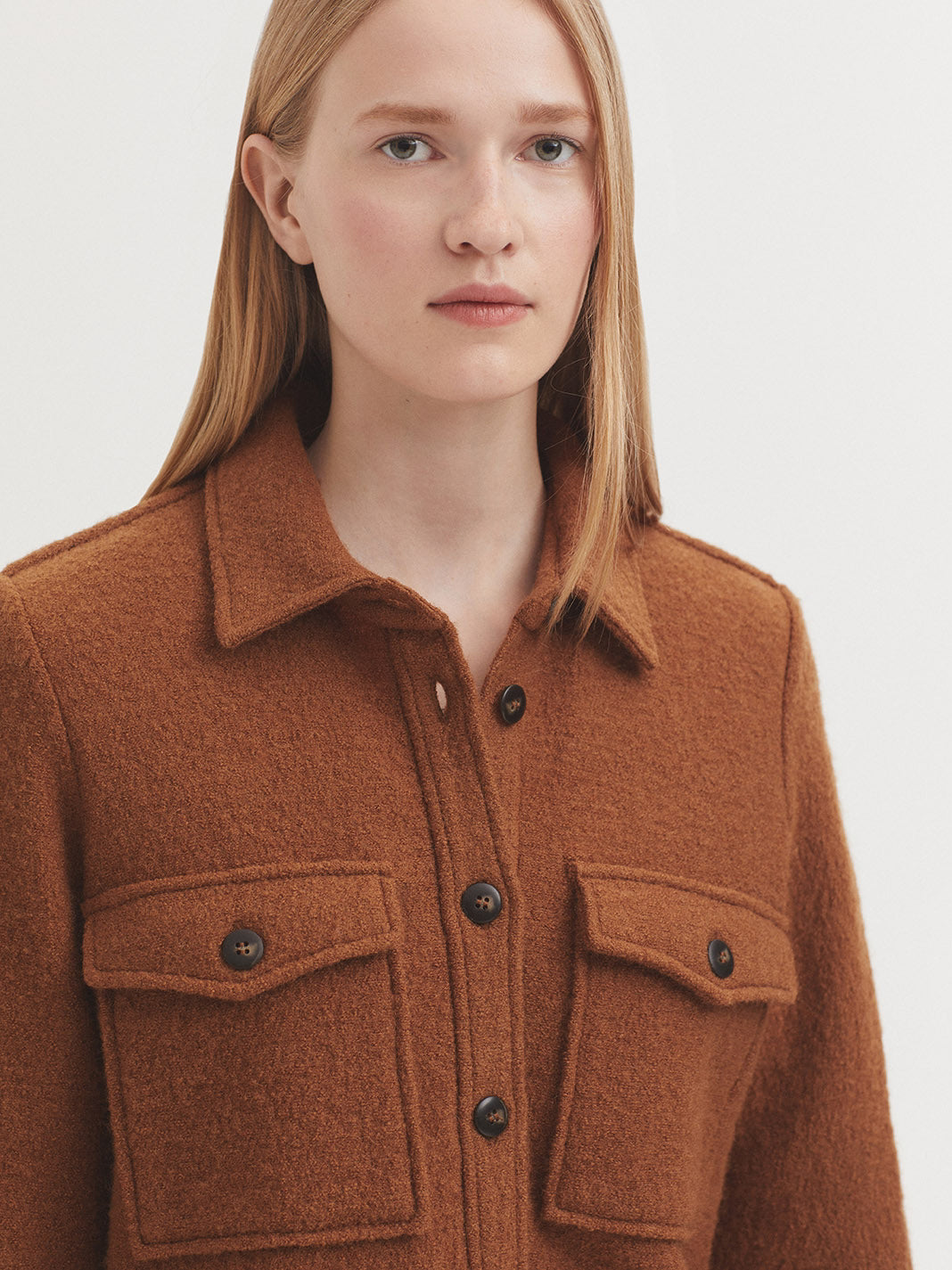 CHAQUETA LANA 100%