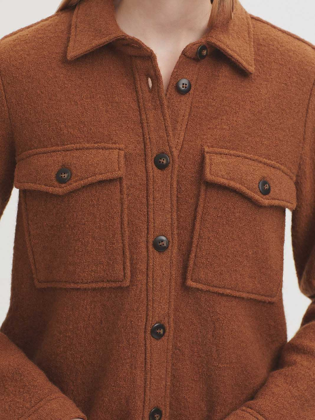 CHAQUETA LANA 100%