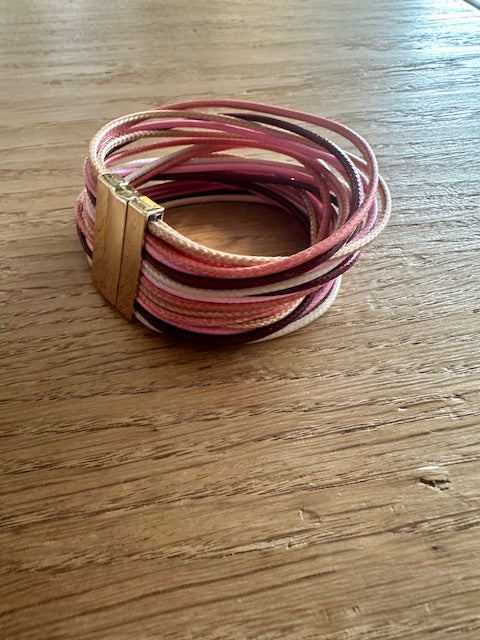 Pulsera Tiras Piel
