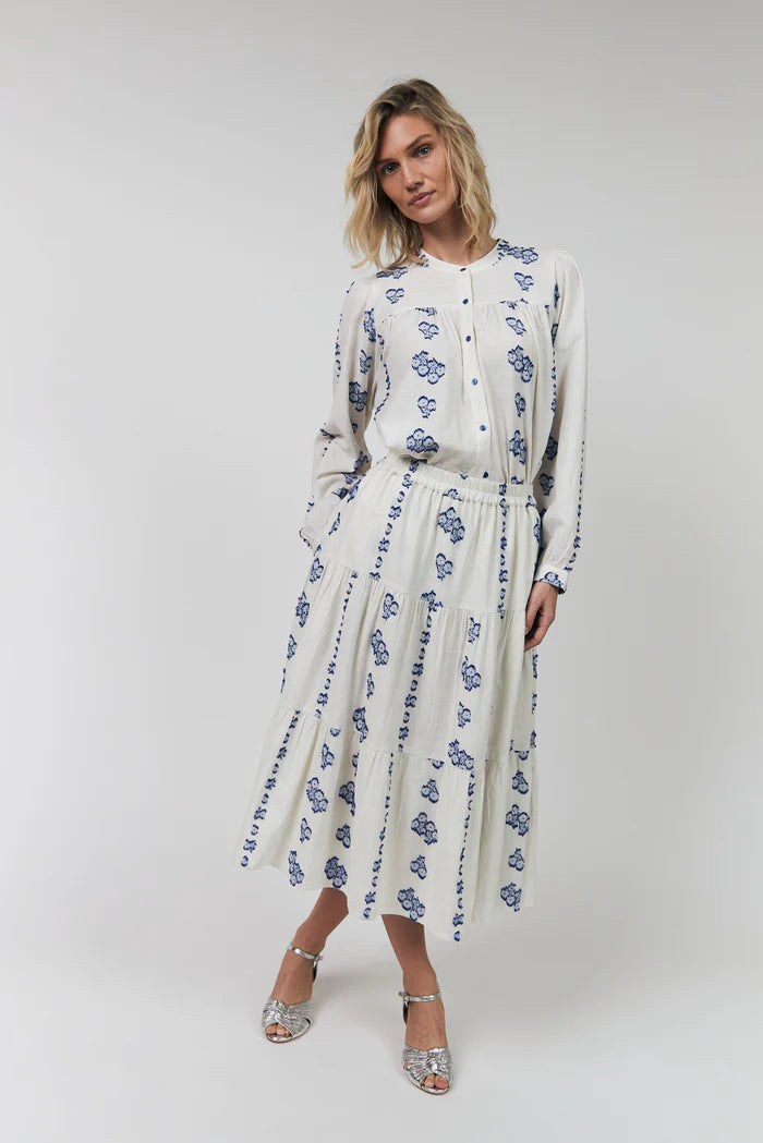Falda Morningll Midi Skirt
