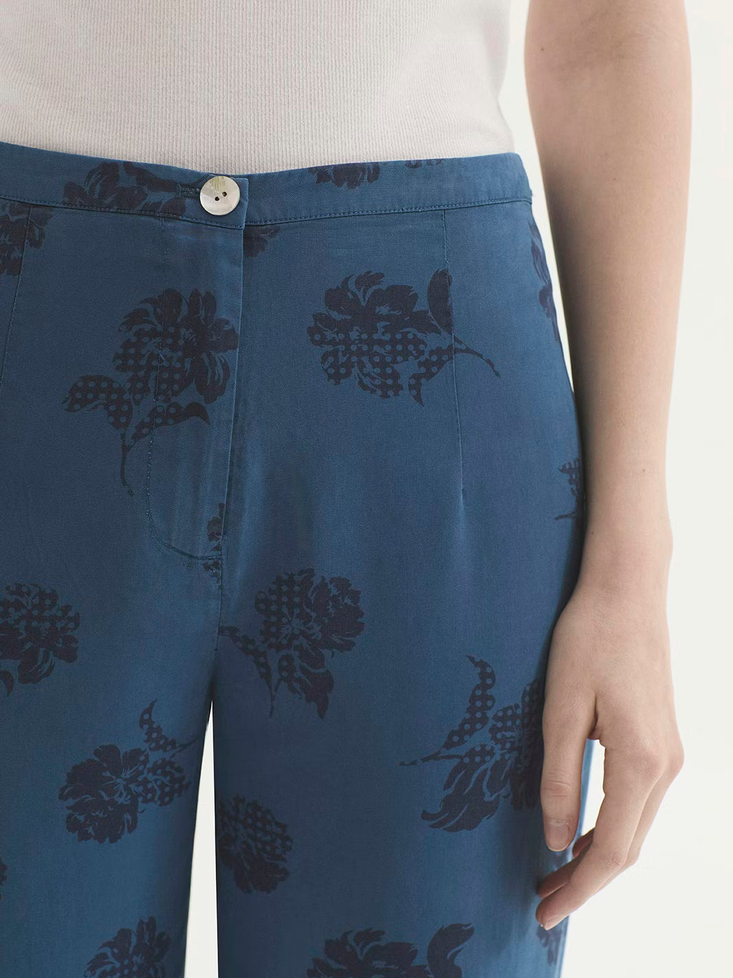 Pantalón Dots y Flowers Print