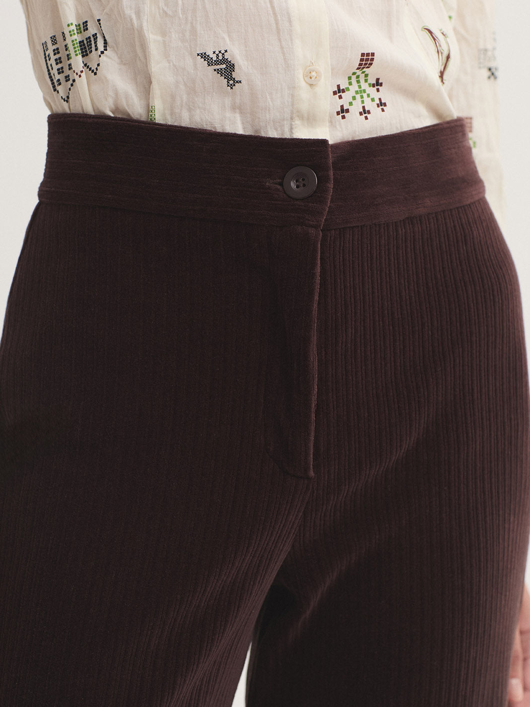 PANTALÓN CREMALLERA PANA