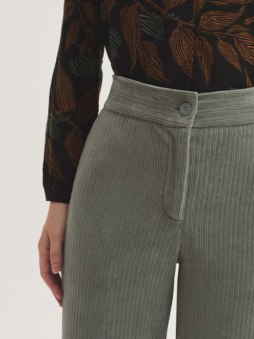 PANTALÓN CREMALLERA PANA