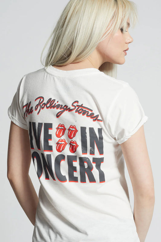 Camiseta The Rolling Stones Live In Concert