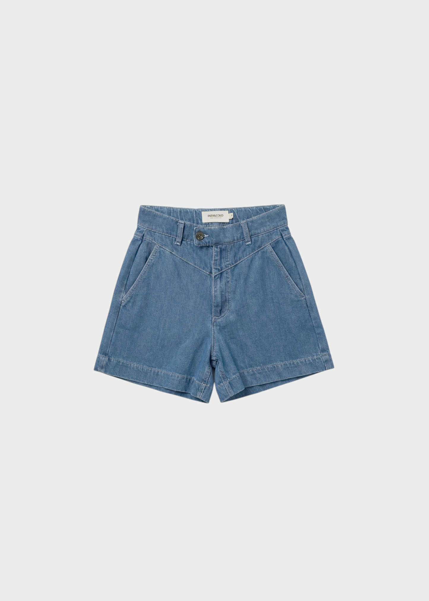 Bermuda denim corta