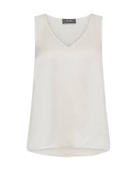 Top Astrid V-Neck Silk Tank