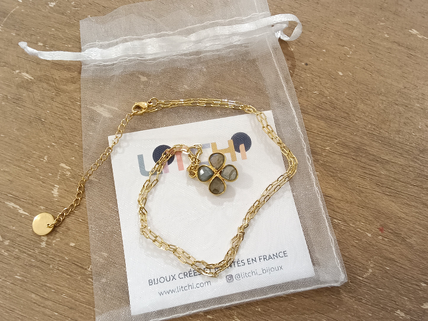 COLLAR TREBOL P.