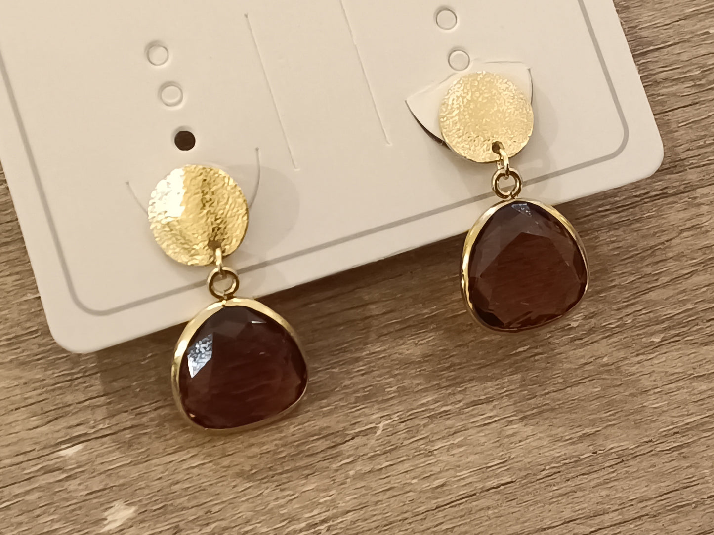 PENDIENTES PIEDRA