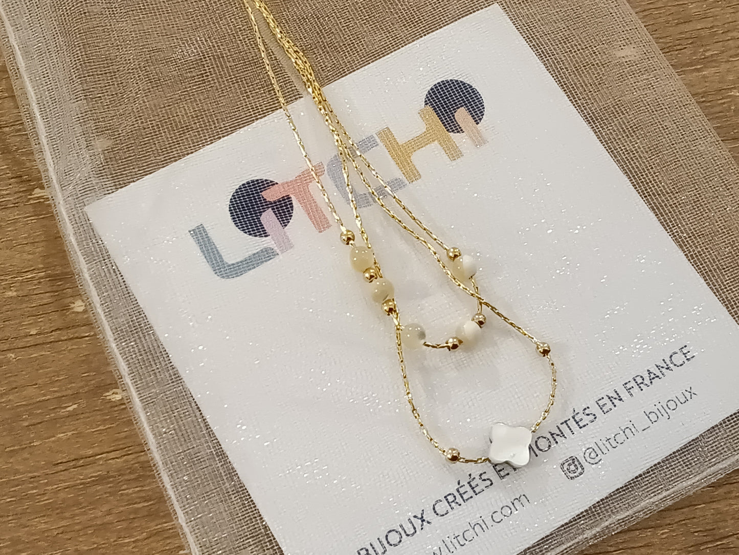 Collar Trebol