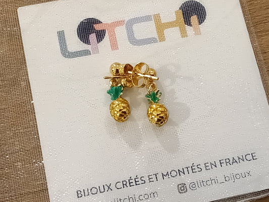 PENDIENTES ANANAS