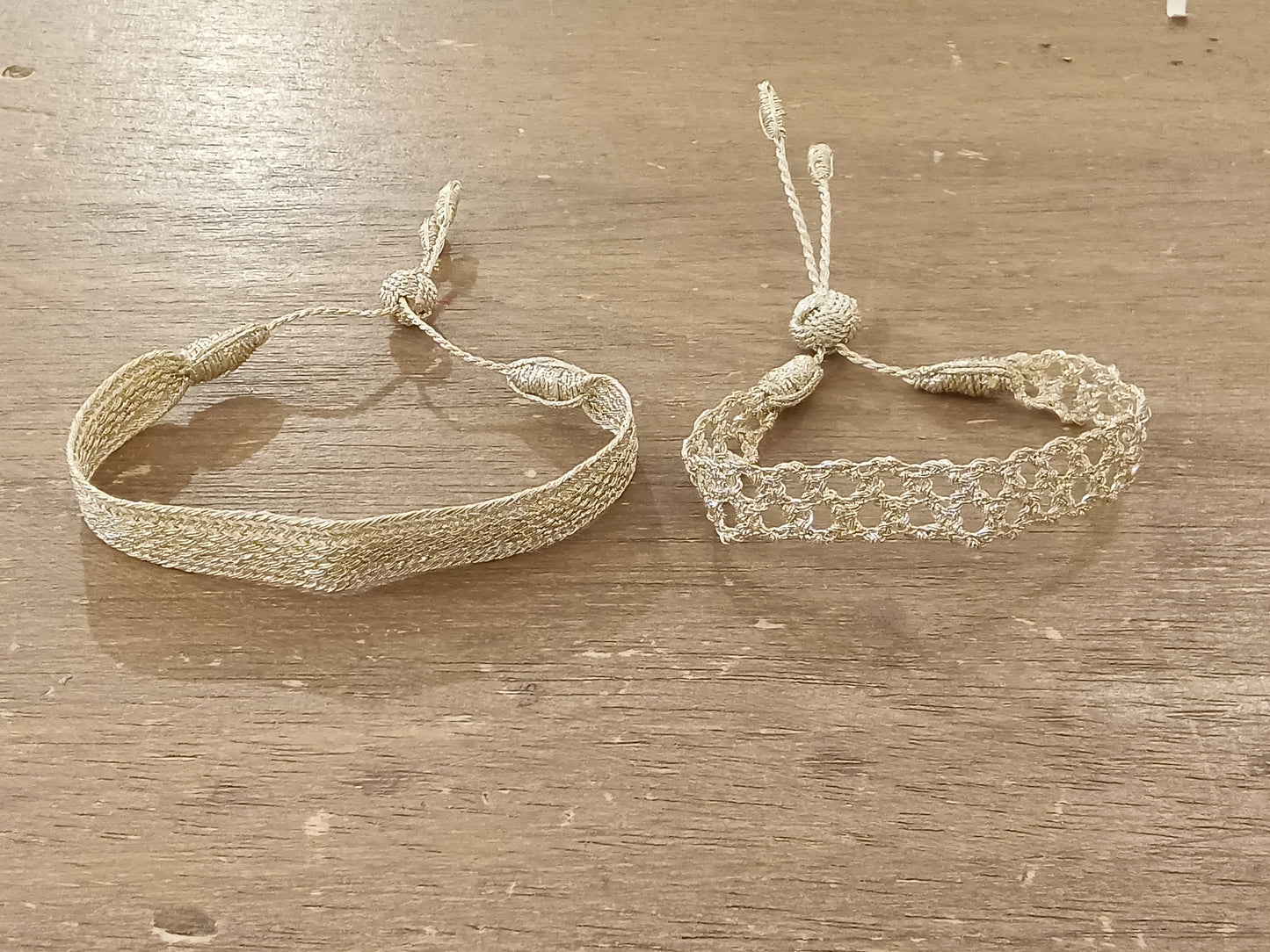 Pulsera Trenzada Oro
