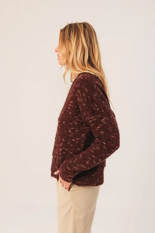 CHAQUETA PUNTO ABOTONADA