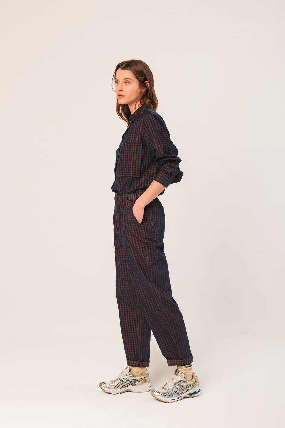 PANTALÓN ENGOMADO MICROPANA VICHY