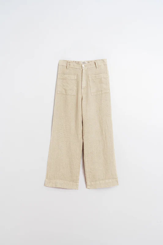 Pantalon Fluido Lino