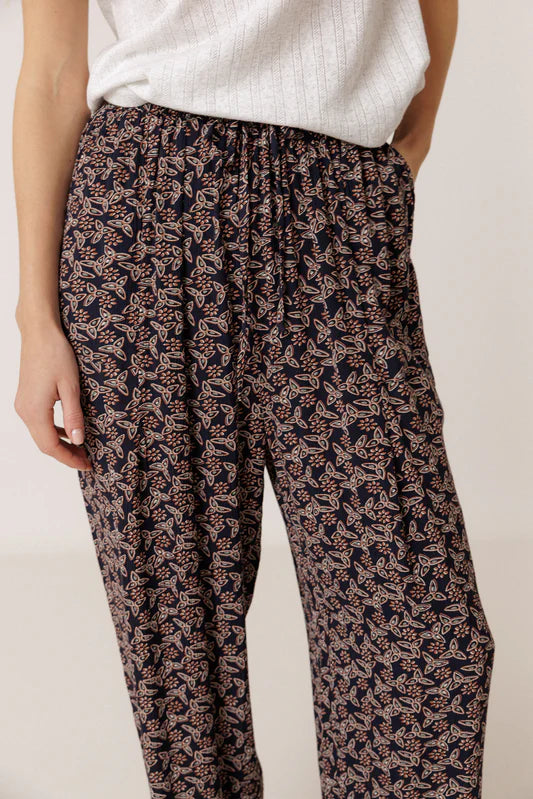 Pantalon Estampado Fluido