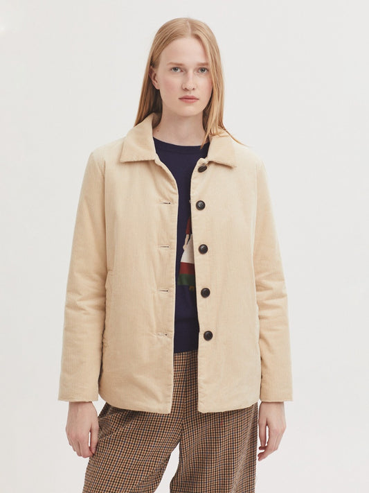 CHAQUETA ACOLCHADA DE PANA