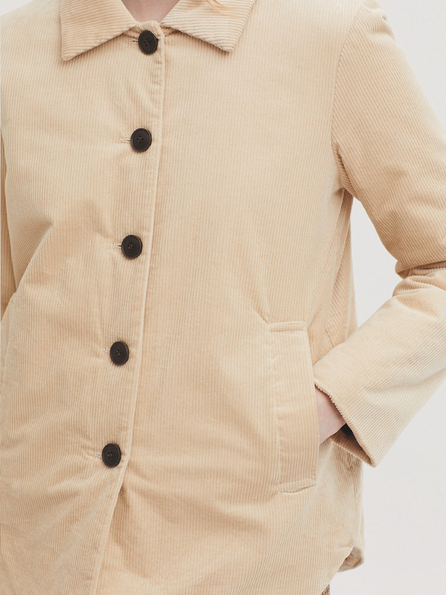 CHAQUETA ACOLCHADA DE PANA