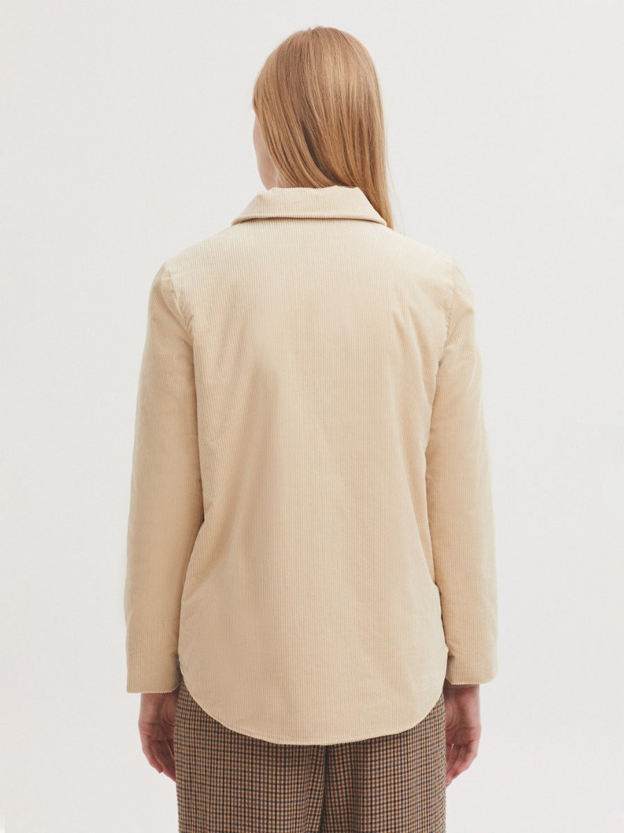 CHAQUETA ACOLCHADA DE PANA